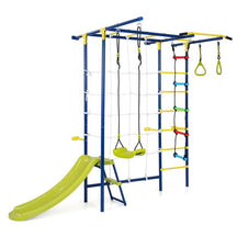 8-in-1 Wall Mount Indoor Jungle Gym for Kids Ages 3+