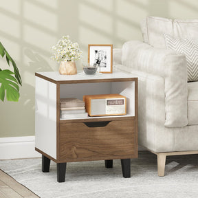 Nightstand Mid Century Modern Bedside Table