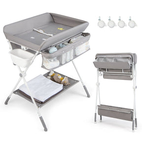BABY JOY Foldable Baby Changing Table