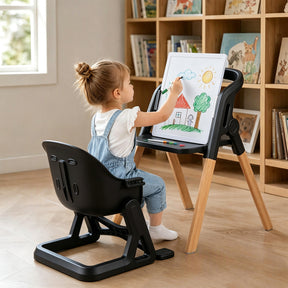 7-in-1 Convertible Foldable Baby High Chair with Adjustable Tray