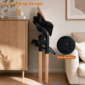7-in-1 Convertible Foldable Baby High Chair with Adjustable Tray