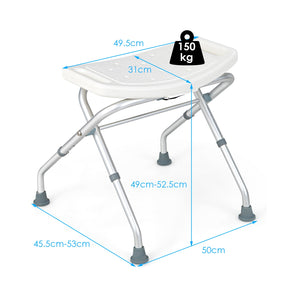 Giantex Shower Chair Adjustable Bath Stool