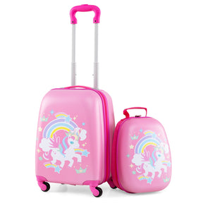 2 PCS Carry-on Luggage Set W/Spinner Wheels
