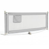 Bed Rail for Toddler, 195cm Vertical Lifting Bed Guardrail w/ Double Safety Lock