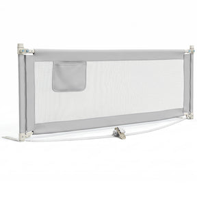 Bed Rail for Toddler, 195cm Vertical Lifting Bed Guardrail w/ Double Safety Lock