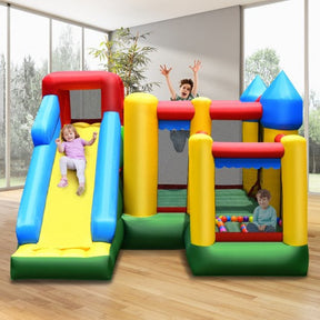 Bounce House with Water Slide Jumper Castle for Kids