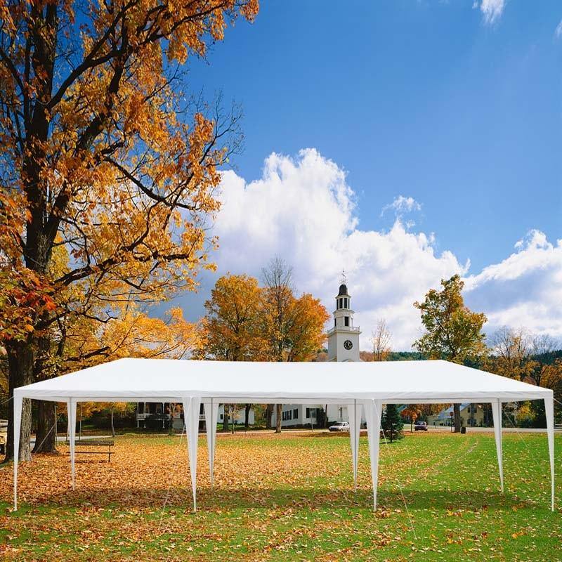 10' x 30' Outdoor Party Wedding Tent Canopy With 5 Sidewall
