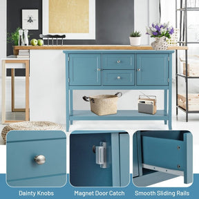 Buffet Sideboard Wooden Storage Cabinet Console Table with Storage Shelf and Drawers