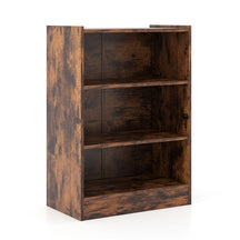 Giantex 3-Tier Bookcase, Floor Standing Open Bookshelf, Modern Display Cabinet with Adjustable Shelves