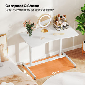 Height Adjustable Stand Desk Computer Workstation