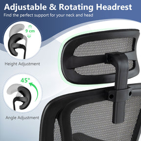 Ergonomic Office Chair Swivel Computer Desk Chair
