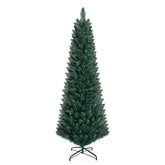 Hikidspace 1.5/1.8/2.1/2.4/2.7M Artificial Pencil Christmas Tree, Balsam Fir, Green