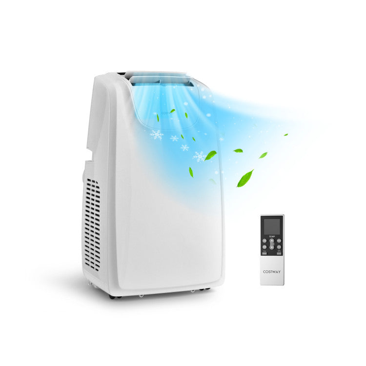 11500 BTU 3-in-1 Portable Air Conditioner Powerful AC Unit with Dual Hose and Remote Control