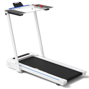 2.25 HP 3-in-1 Electric Folding Treadmill Running Machine with Large Desk and LCD Display