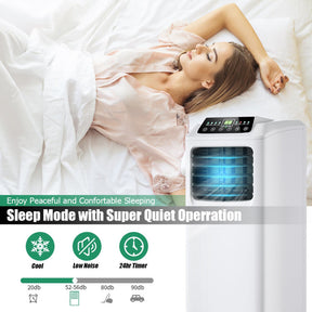 3-In-1 Multifunctional Air Cooler 8000BTU Portable Air Conditioner with Remote Control