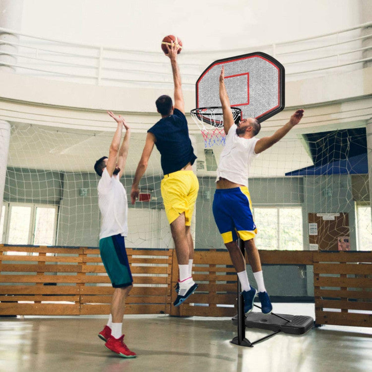 43 Inch Portable Basketball Hoop Adjustable Height Backboard Basketball Goal for Kids Youth Junior