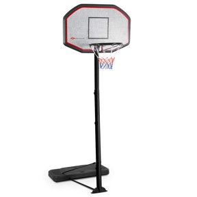 43 Inch Portable Basketball Hoop Adjustable Height Backboard Basketball Goal for Kids Youth Junior
