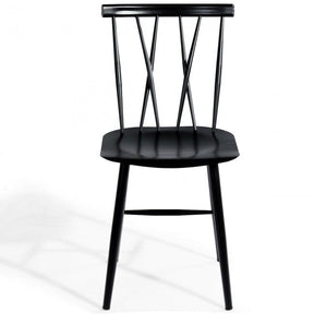 Set of 2 Small Kitchen Dining Side Chairs
