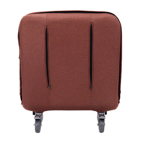 Single Person Recliner Folding Chaise Lounge Couch Convertible Sofa Bed Sleeper Chair with Adjustable Backrest
