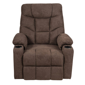 Electric Power Lift Recliner Chair Motorized Massage Sofa Chair with 8-Point Massage and Lumbar Heat for Elderly