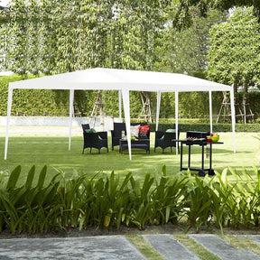 10 x 30 FT Outdoor Gazebo Canopy Tent Party Wedding Event Tent with 5 Removable Sidewalls