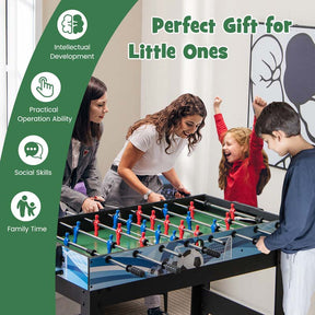 14-in-1 Multi Game Table, 48" Combo Game Table with Hockey, Foosball, Pool, Table Tennis, Basketball, Bowling for Kids Adults, Home Arcade, Game Room