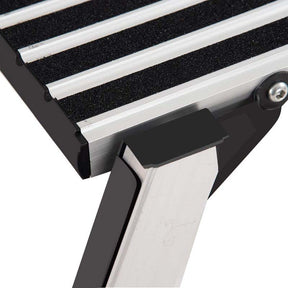 330lbs Capacity Aluminum Folding Work Platform Step Ladder Portable Work Bench Drywall Stool