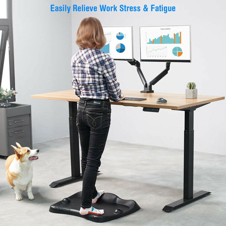 Ergonomic Design Anti Fatigue Standing Floor Foot Mat for Home and Office