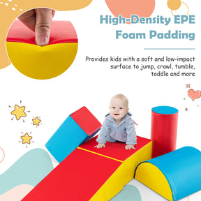 5-Piece Kids Climb & Crawl Activity Playset