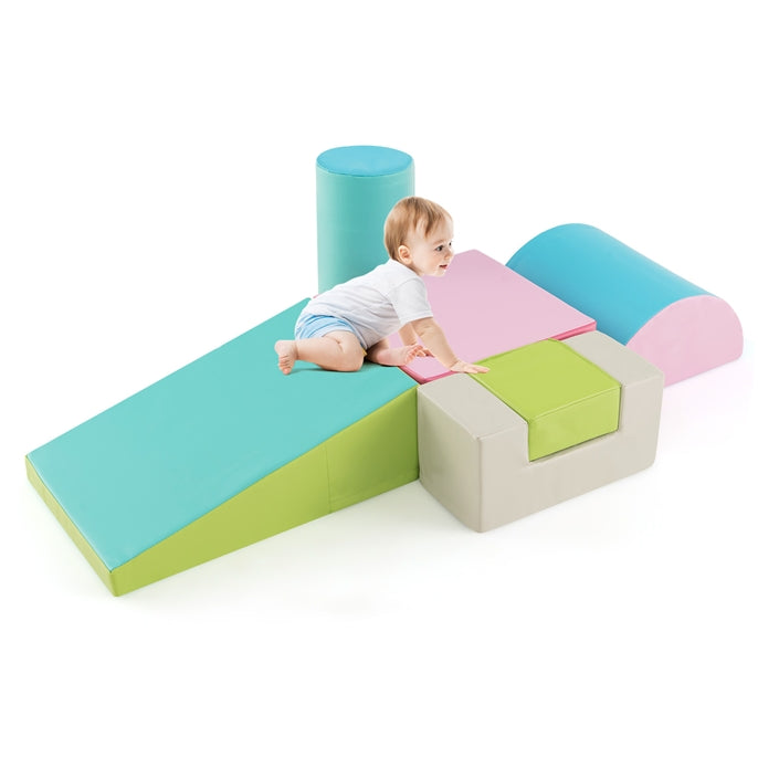 6PCS Kids Crawl & Climb Foam Play Set