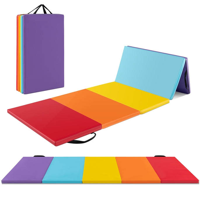 Hikidspace 5-Panel Folding Gymnastics Mat