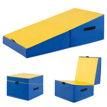 Gymnastics Tumbling Mat with EPE Foam and Non-slip PVC Leather