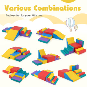 7Pcs Foam Building Blocks Set for Kids