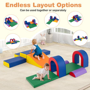 10-Piece Foam Climbing Blocks