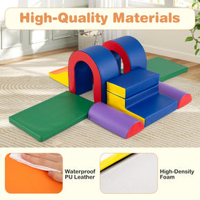 10-Piece Foam Climbing Blocks