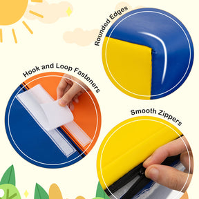 10-Piece Foam Climbing Blocks