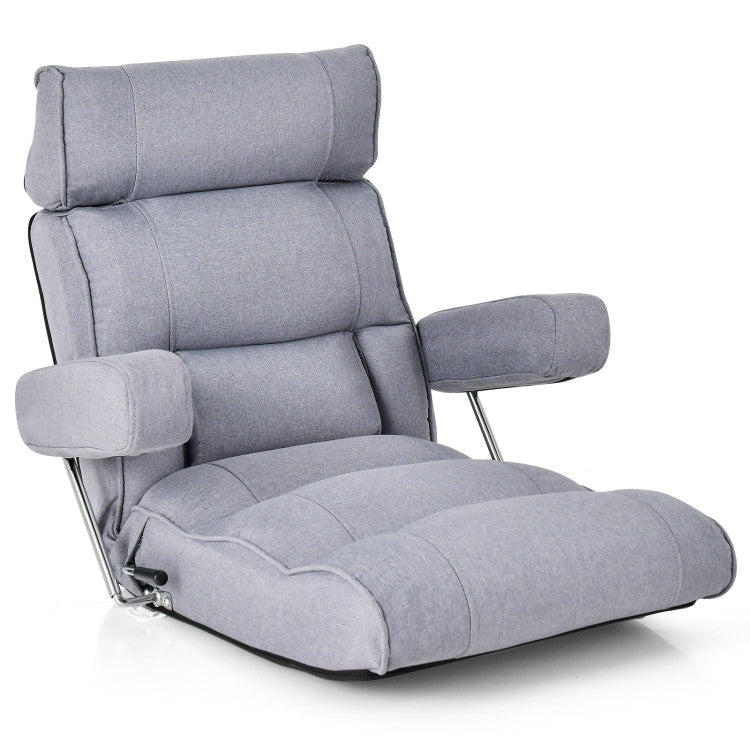 Folding Sofa Chair with 6-position Adjustable Backrest