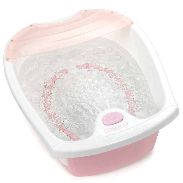Foot Spa Bath with Bubble Massage and Heating