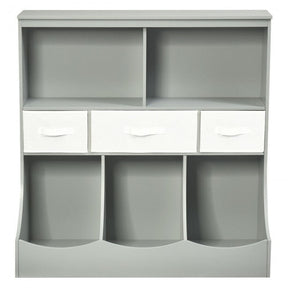 Freestanding Combo Cubby Bin Toy Storage