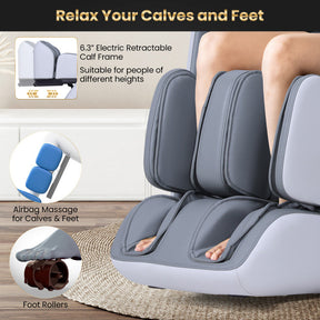 2025 Enjoyment 42 - Full Body Zero Gravity Massage Recliner with Airbags and Foot Rollers