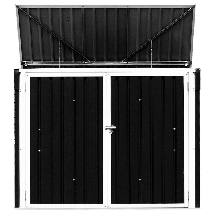 Garden Storage Shed 68 Cubic Feet for Tools and Garbage