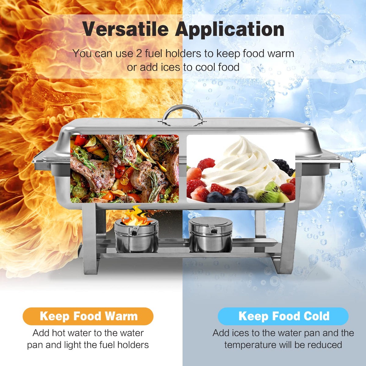 Giantex 2 Packs Chafing Dish