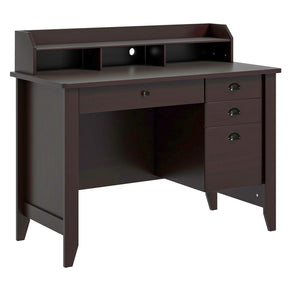 Giantex Computer Desk with 4 Storage Drawers & Hutch