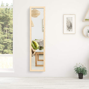 Giantex Full-Length Wood Mirror, Standing Mirror & Wall Mirror