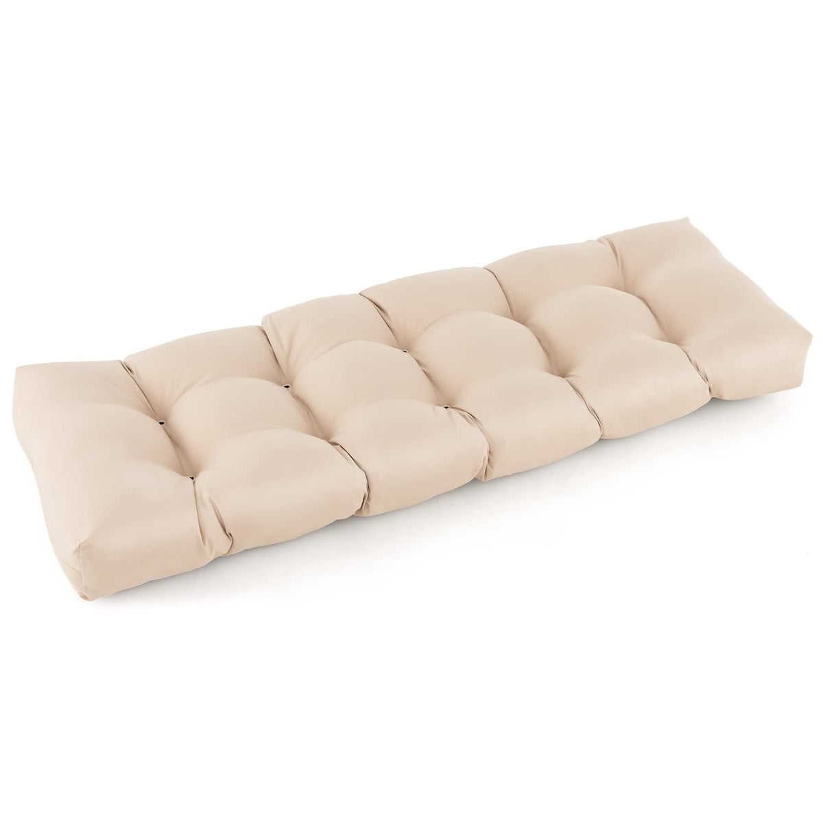Giantex Indoor Outdoor Bench Cushion, 132 x 49 x 15 cm Patio Chair Cushions