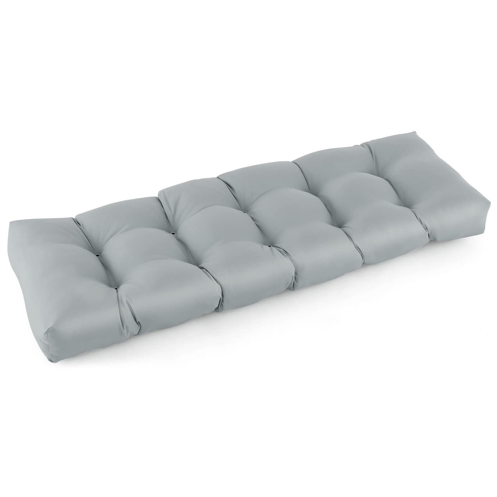 Giantex Indoor Outdoor Bench Cushion, 132 x 49 x 15 cm Patio Chair Cushions