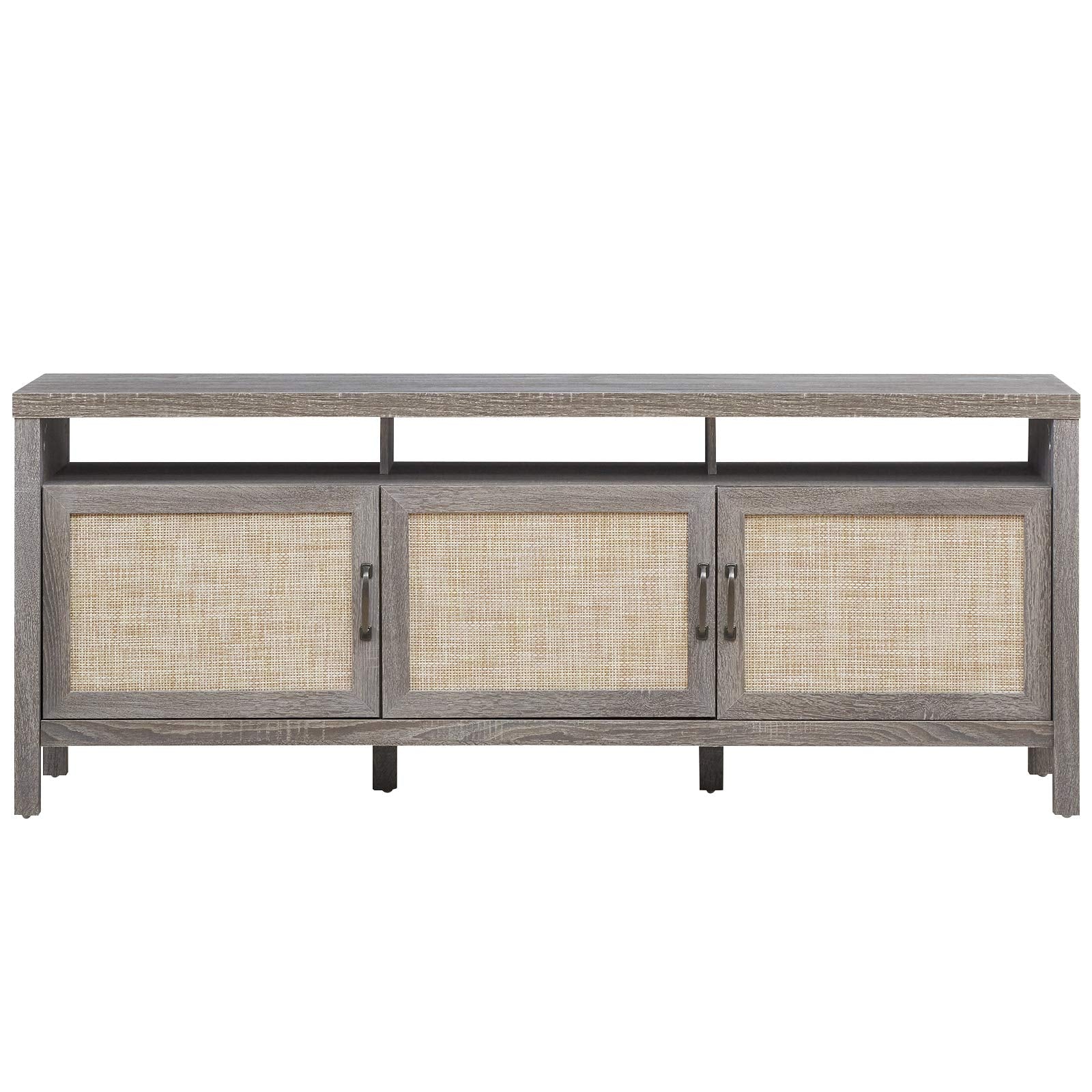 Giantex Rattan TV Stand for TVs up to 65 Inches