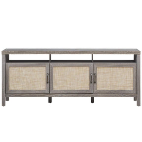 Giantex Rattan TV Stand for TVs up to 65 Inches