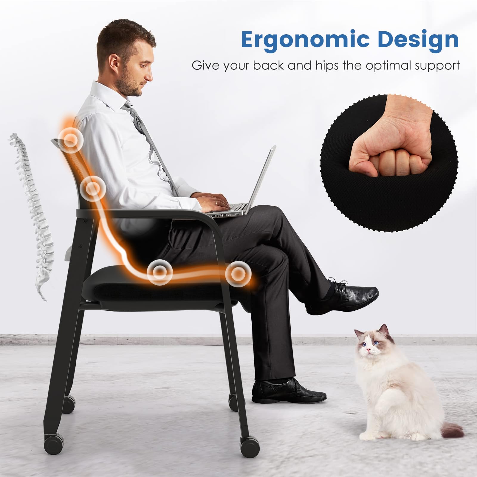 Giantex Waiting Room Chairs Set of 2