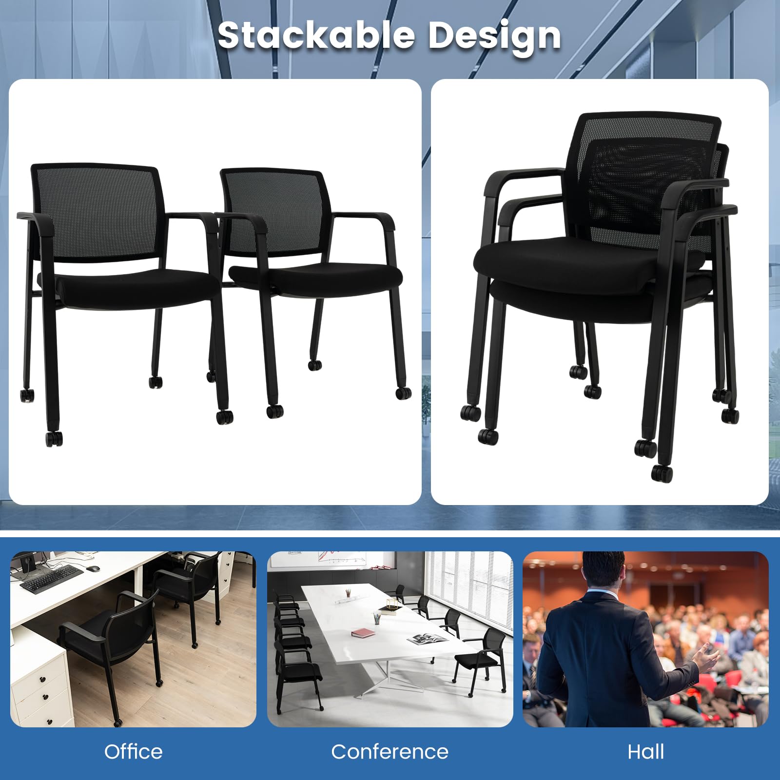 Giantex Waiting Room Chairs Set of 2
